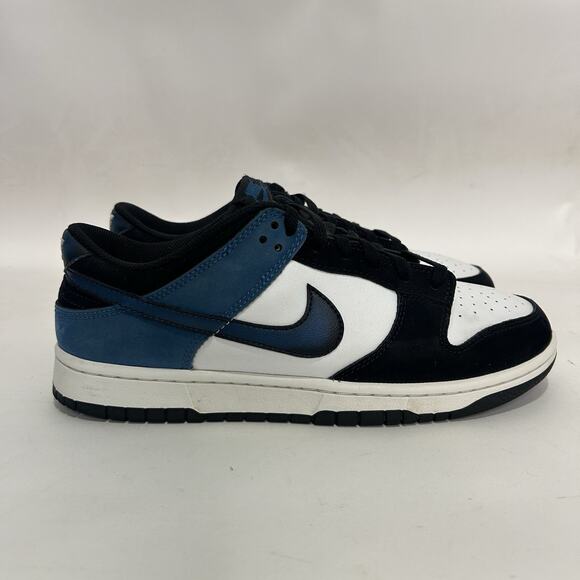 Nike Dunk Low NAS Airbrush “Industrial Blue” - Picture 4 of 8